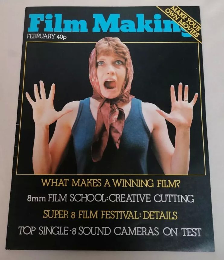 FILM MAKING magazine side cover Issue 90  Vol 16 # 2 February 1978