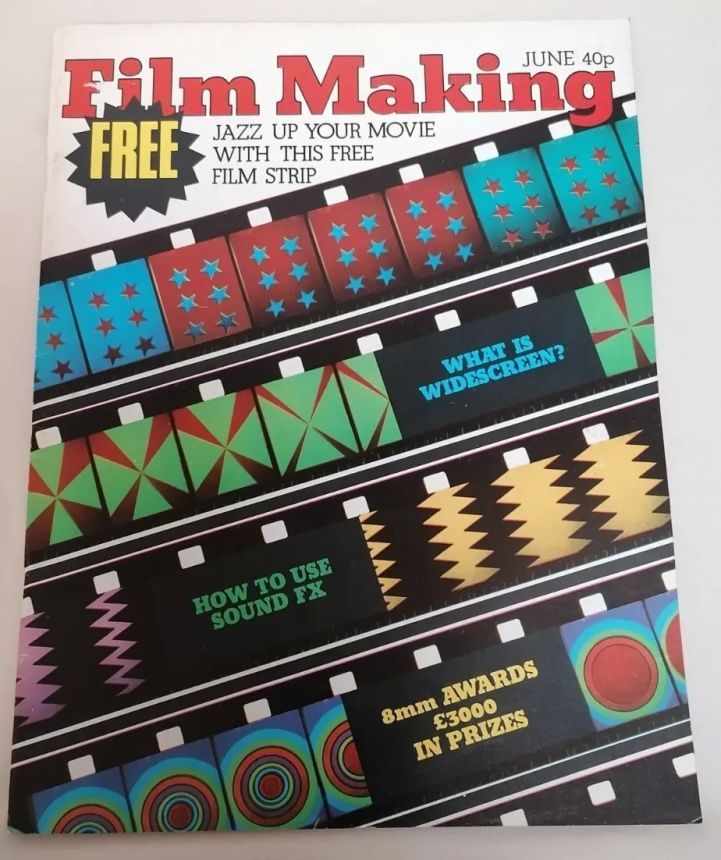 FILM MAKING magazine side cover Issue 94  Vol 16 # 6 June 1978