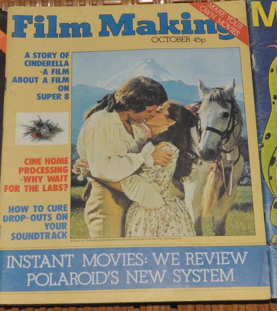 FILM MAKING magazine side cover Issue 98  Vol 16 # 10 October 1978