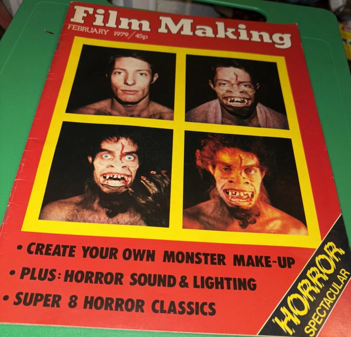 FILM MAKING magazine side cover Issue 102 February 1979