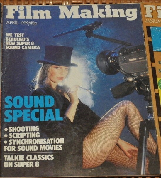 FILM MAKING magazine side cover Issue 104 April 1979