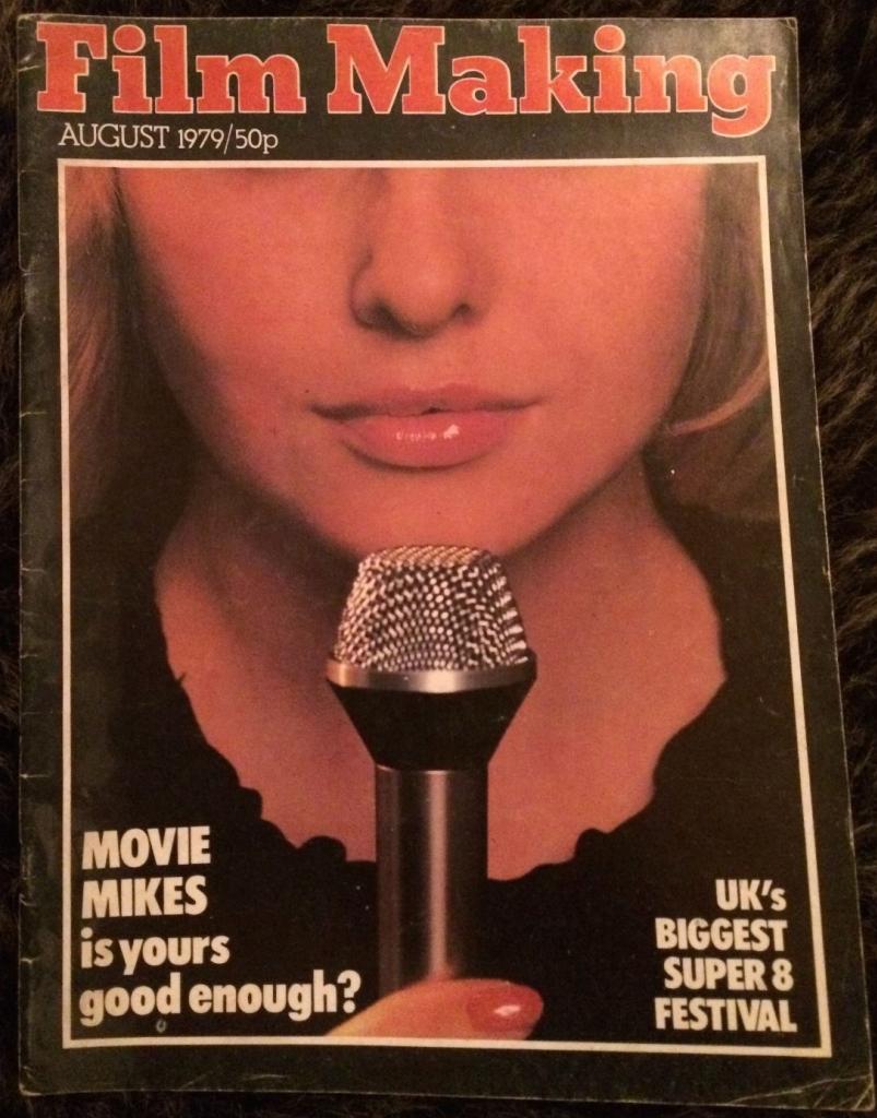 FILM MAKING magazine side cover Issue 108 August 1979