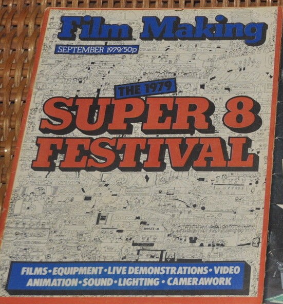 FILM MAKING magazine side cover Issue 109 September 1979