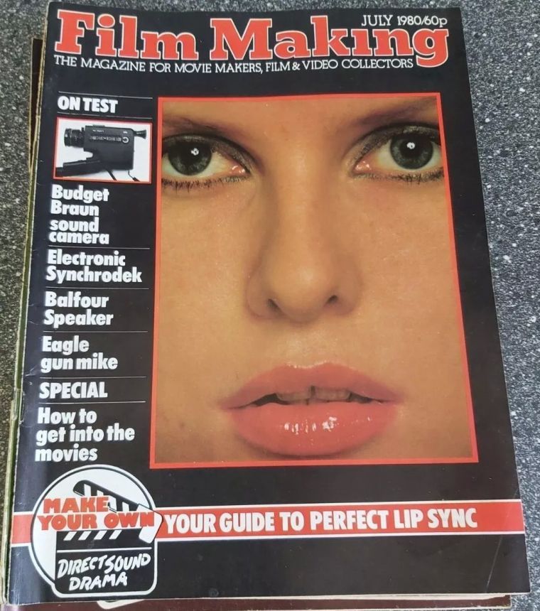 FILM MAKING magazine side cover Issue 119  Vol 18 # 7 July 1980