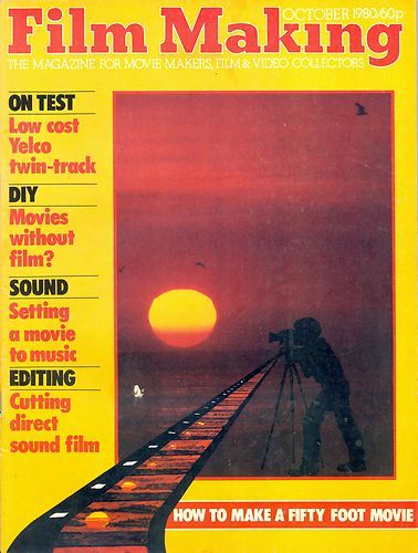 FILM MAKING magazine side cover Issue 122  Vol 18 # 10 October 1980