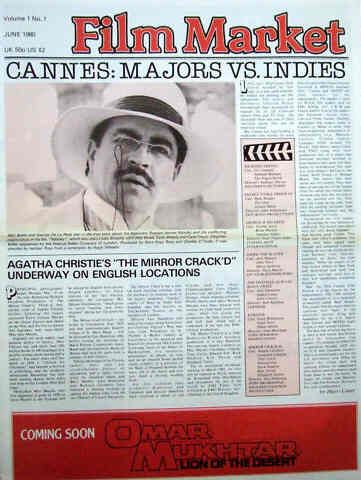 FILM MARKET magazine side cover Issue 1 June 1980