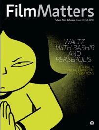 FILM MATTERS magazine side cover Issue 3 July/August/September 2010