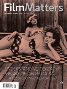 FILM MATTERS magazine side cover Issue 9  Vol 3 # 1  2012