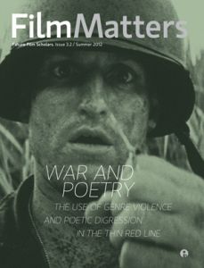 FILM MATTERS magazine side cover Issue 10  Vol 3 # 2  2012