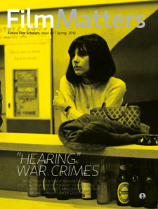 FILM MATTERS magazine side cover Issue 13  Vol 4 # 1 Spring 2013