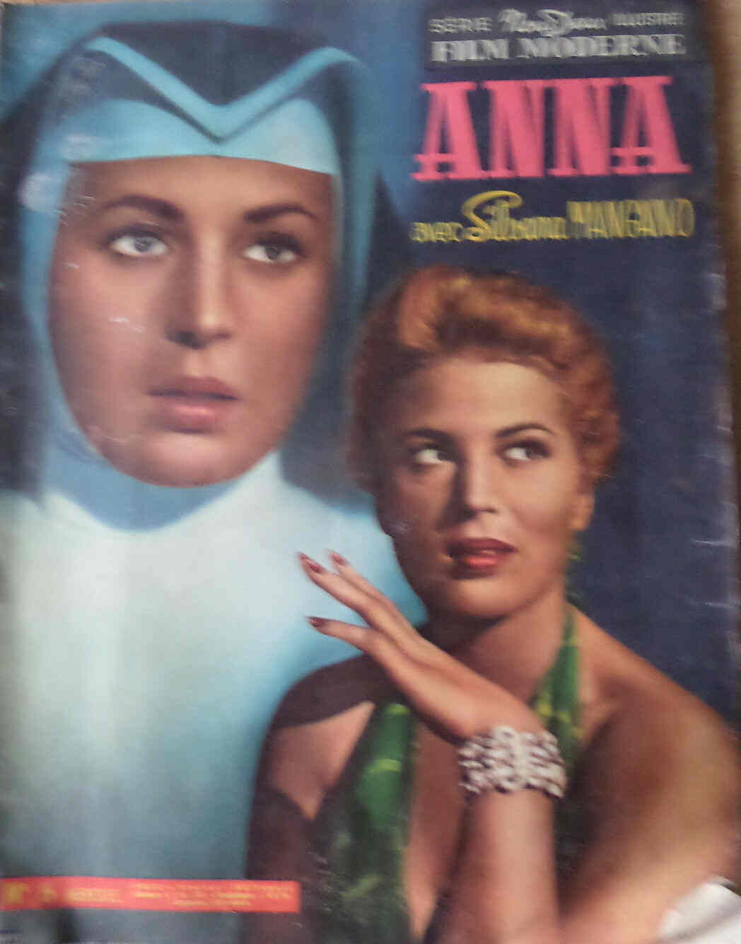 NOUS DEUX FILM MODERNE magazine side cover Issue 6 May 1957