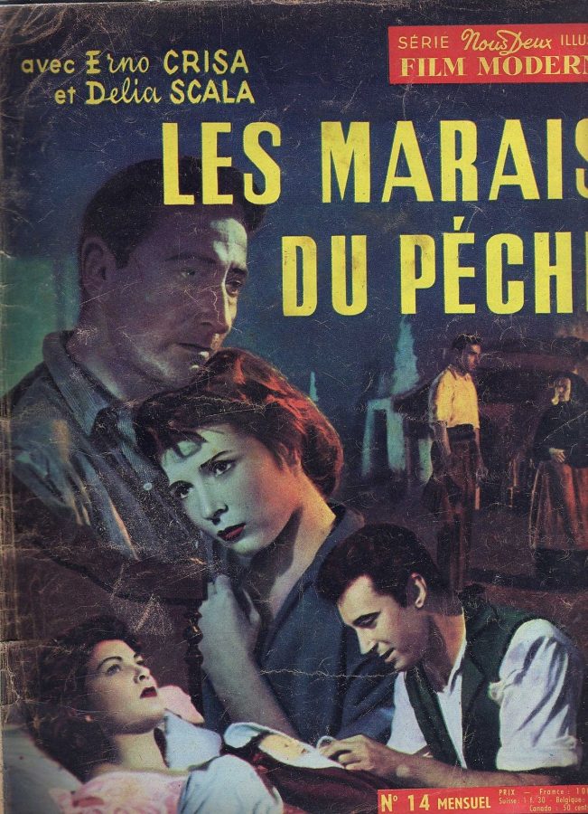 NOUS DEUX FILM MODERNE magazine side cover Issue 14 January 1958