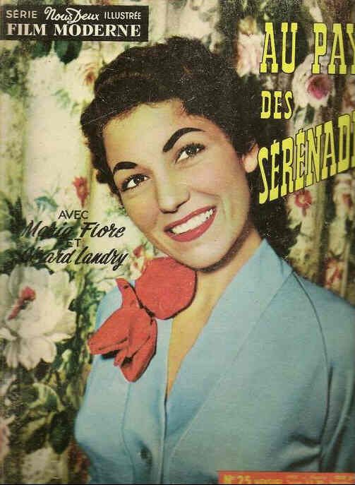 NOUS DEUX FILM MODERNE magazine side cover Issue 25 December 1958