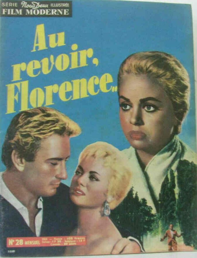NOUS DEUX FILM MODERNE magazine side cover Issue 28 March 1959