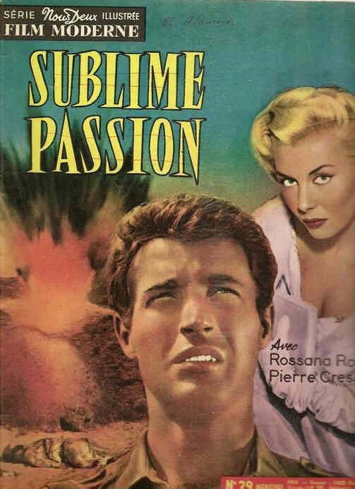 NOUS DEUX FILM MODERNE magazine side cover Issue 29 April 1959