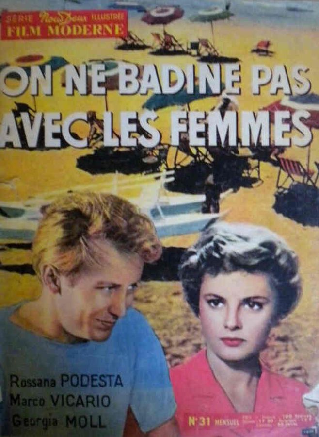 NOUS DEUX FILM MODERNE magazine side cover Issue 31 June 1959