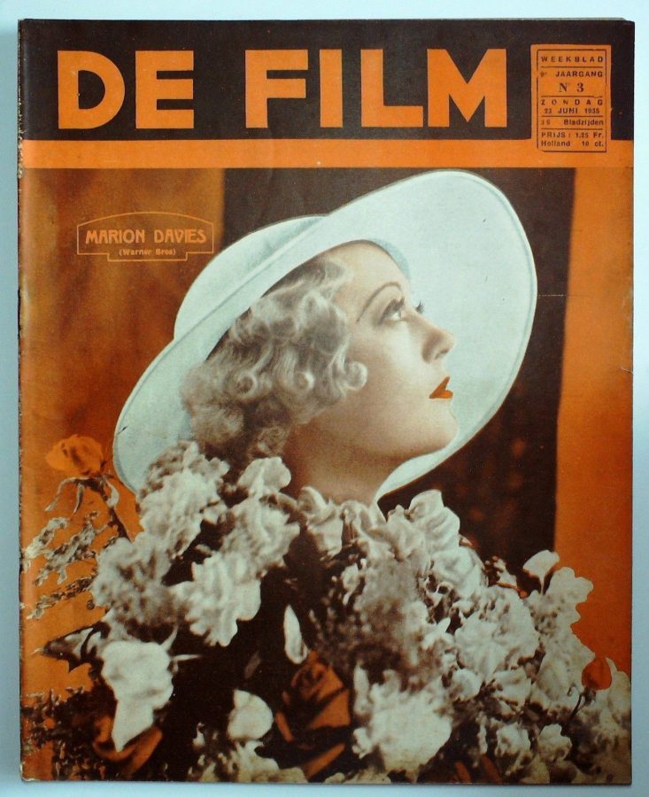 DE FILM magazine side cover 23 June 1935