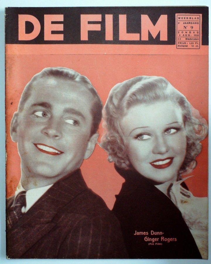 DE FILM magazine side cover 4 August 1935