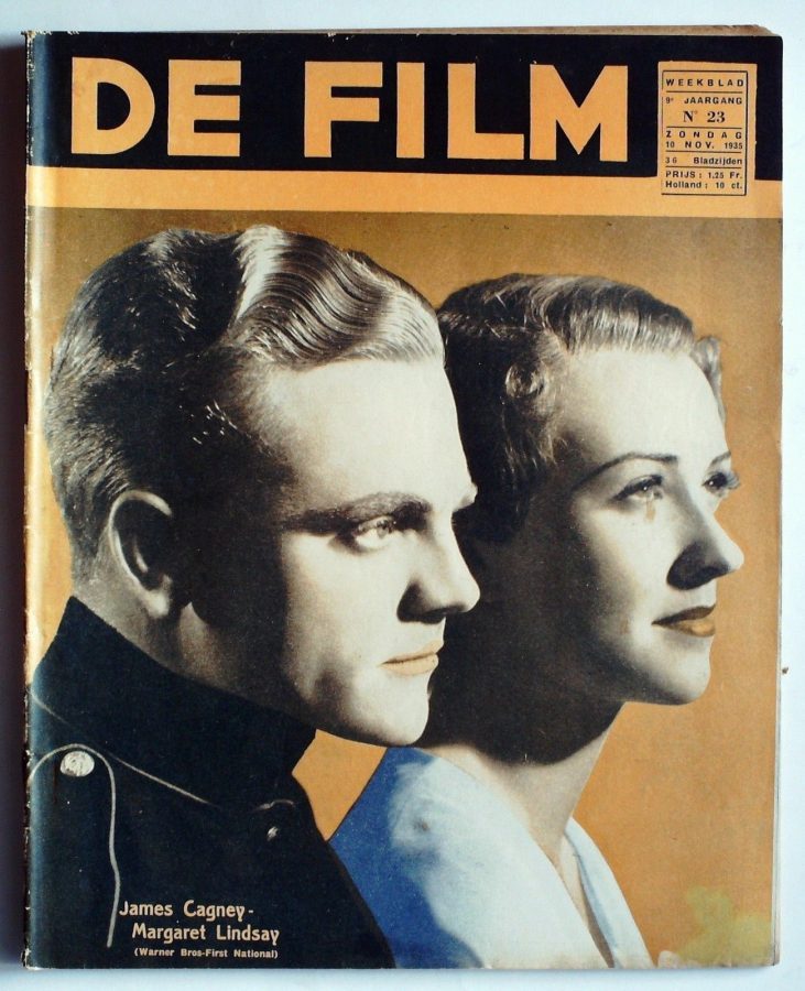 DE FILM magazine side cover 10 November 1935