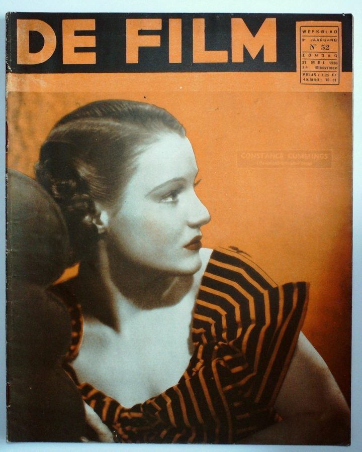DE FILM magazine side cover 31 May 1936