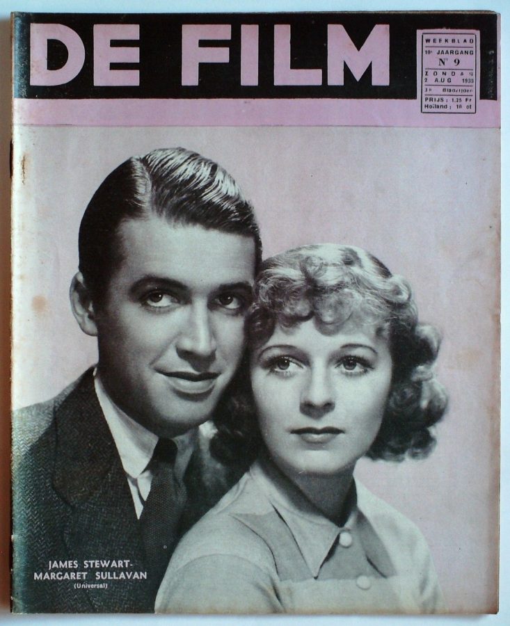DE FILM magazine side cover 2 August 1936