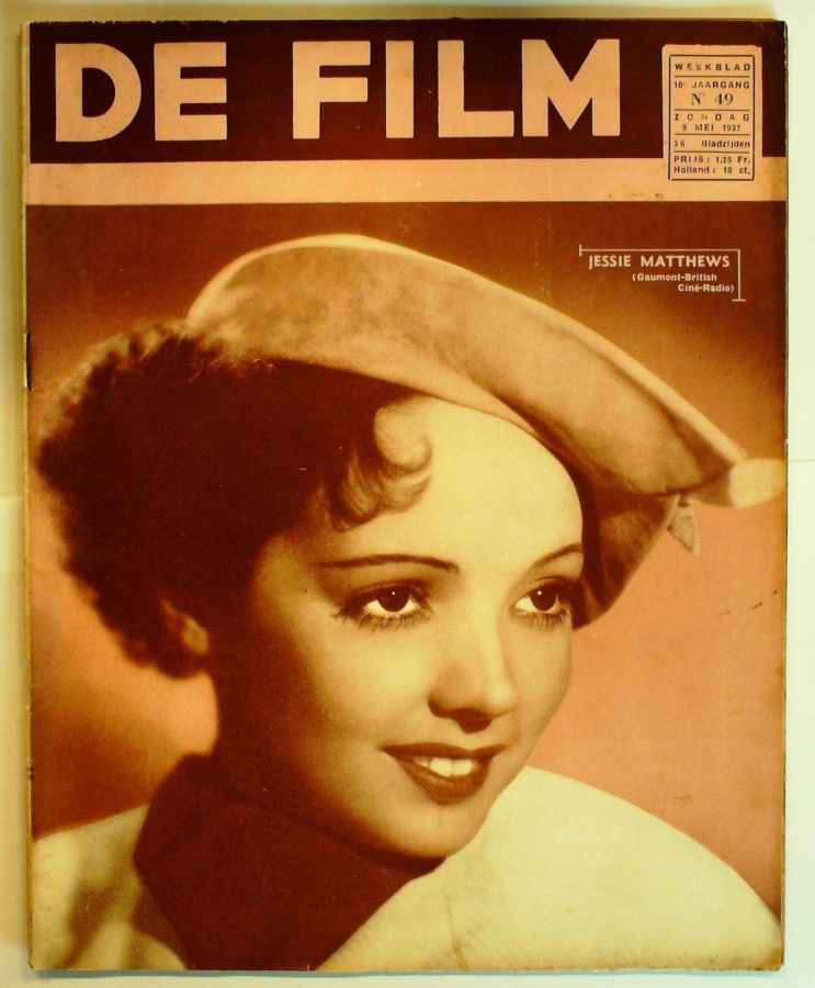 DE FILM magazine side cover 9 May 1937