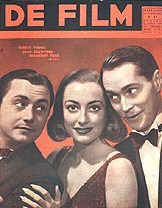 DE FILM magazine side cover 27 March 1938