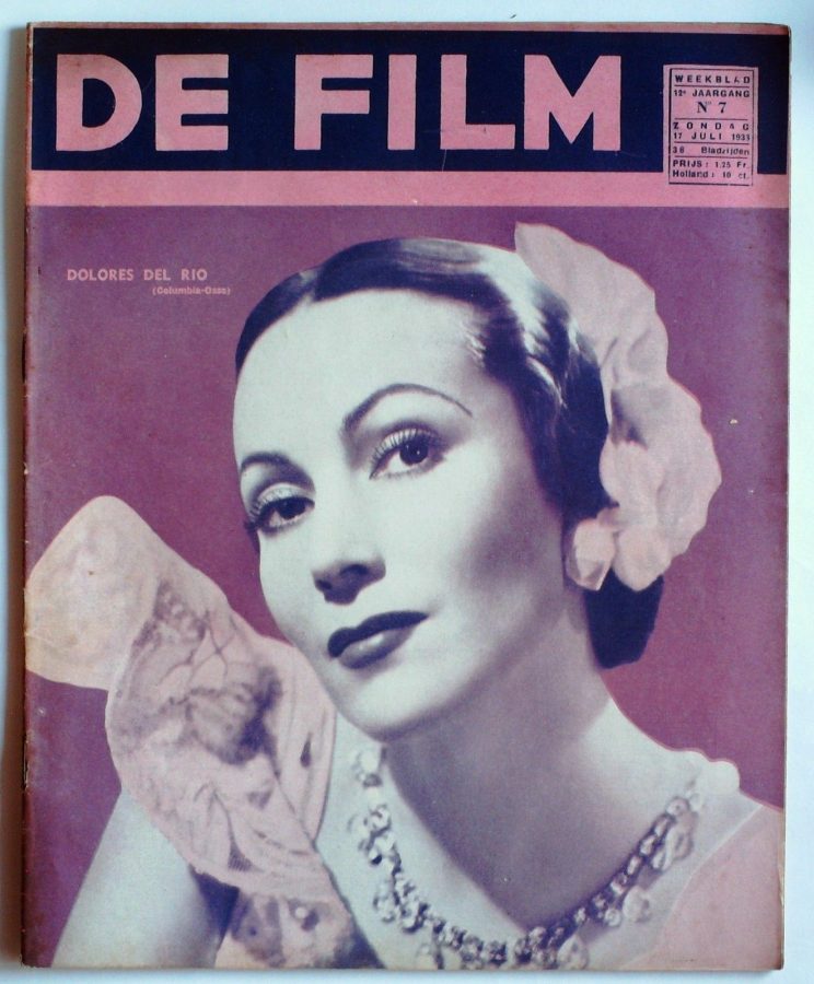 DE FILM magazine side cover 17 July 1938