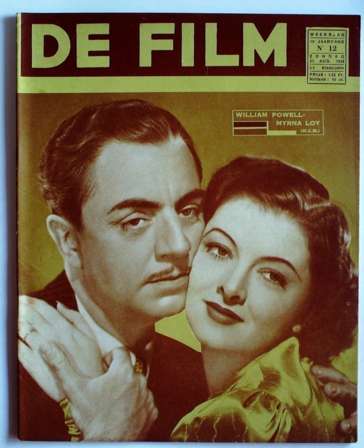 DE FILM magazine side cover 21 August 1938