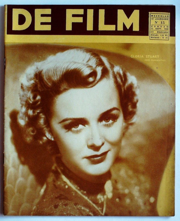 DE FILM magazine side cover 11 September 1938