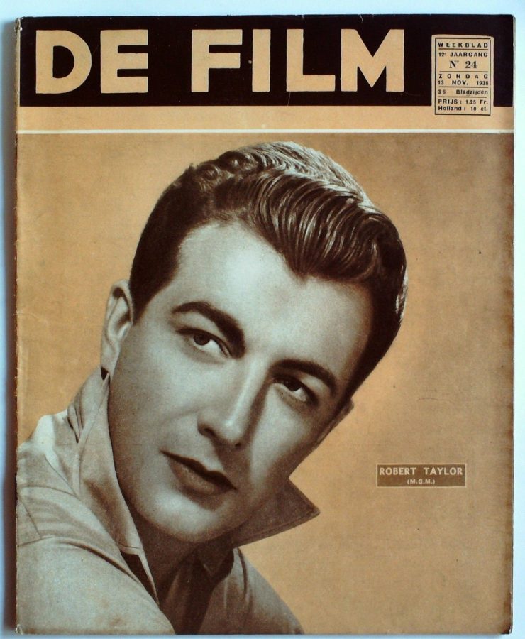 DE FILM magazine side cover 13 November 1938