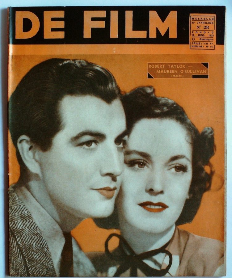 DE FILM magazine side cover 11 December 1938
