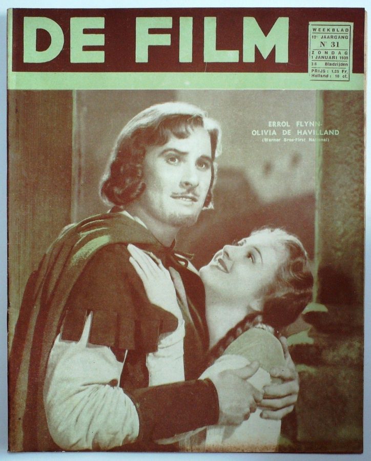 DE FILM magazine side cover 1 January 1939