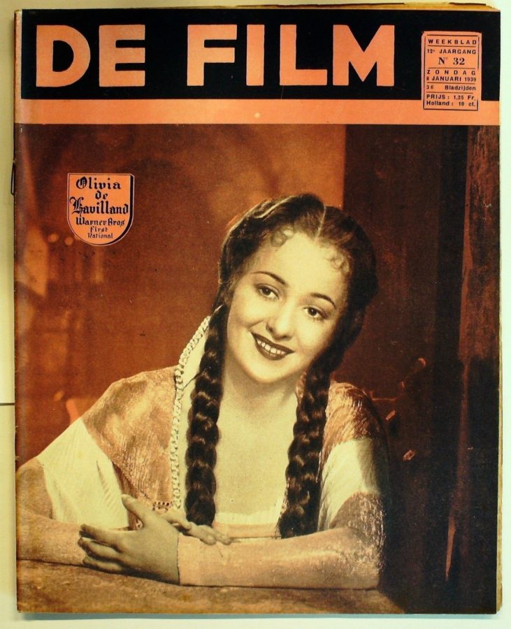 DE FILM magazine side cover 8 January 1939