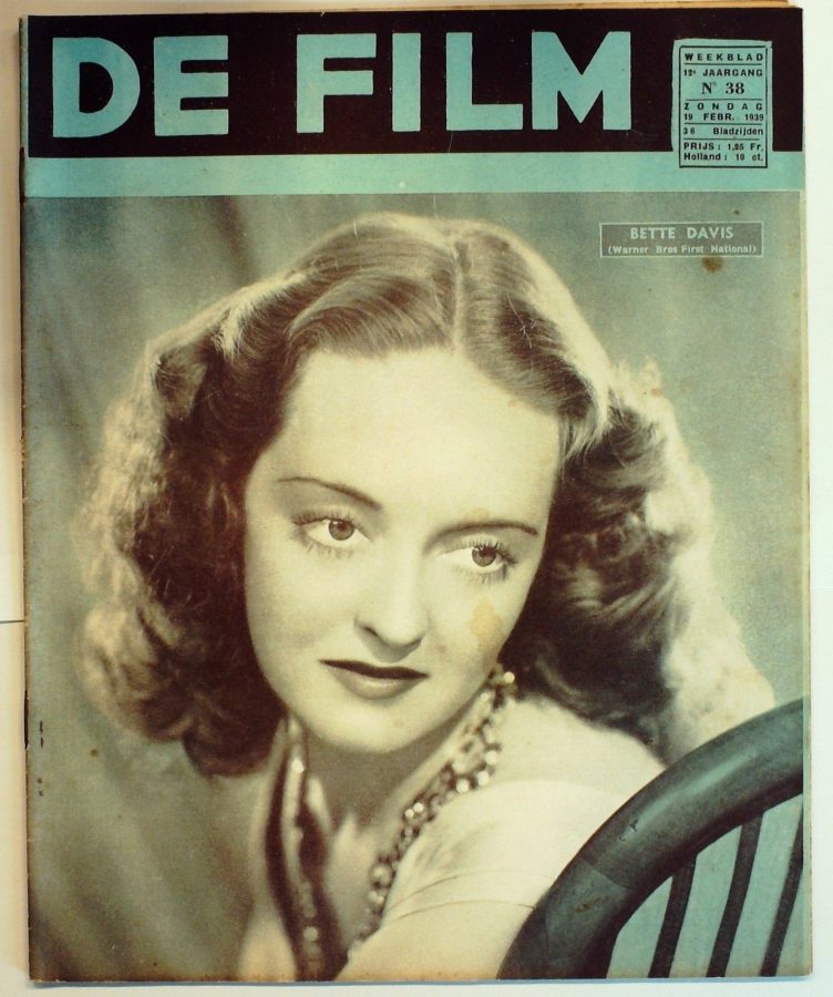 DE FILM magazine side cover 19 February 1939