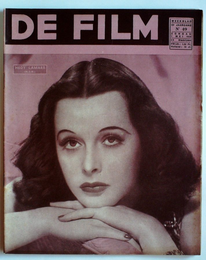 DE FILM magazine side cover 7 May 1939