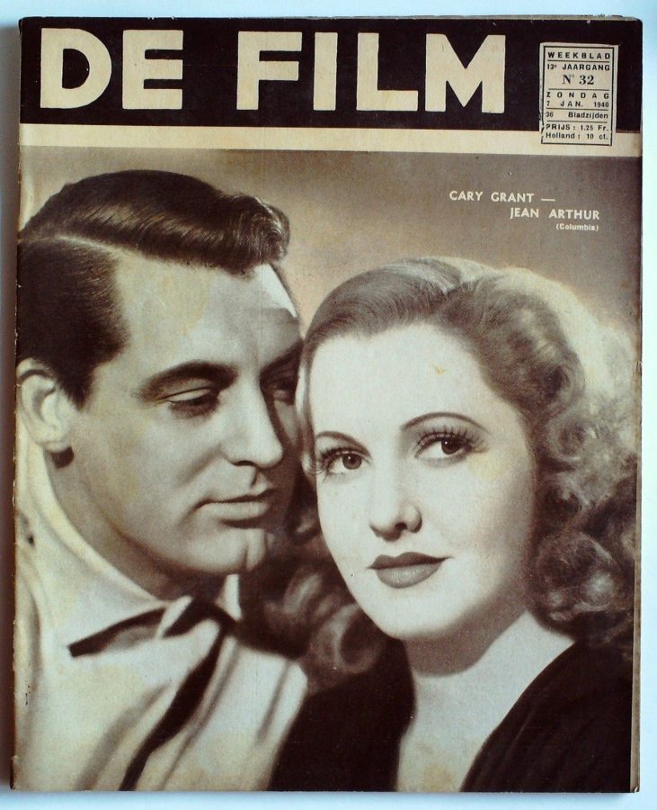 DE FILM magazine side cover 7 January 1940