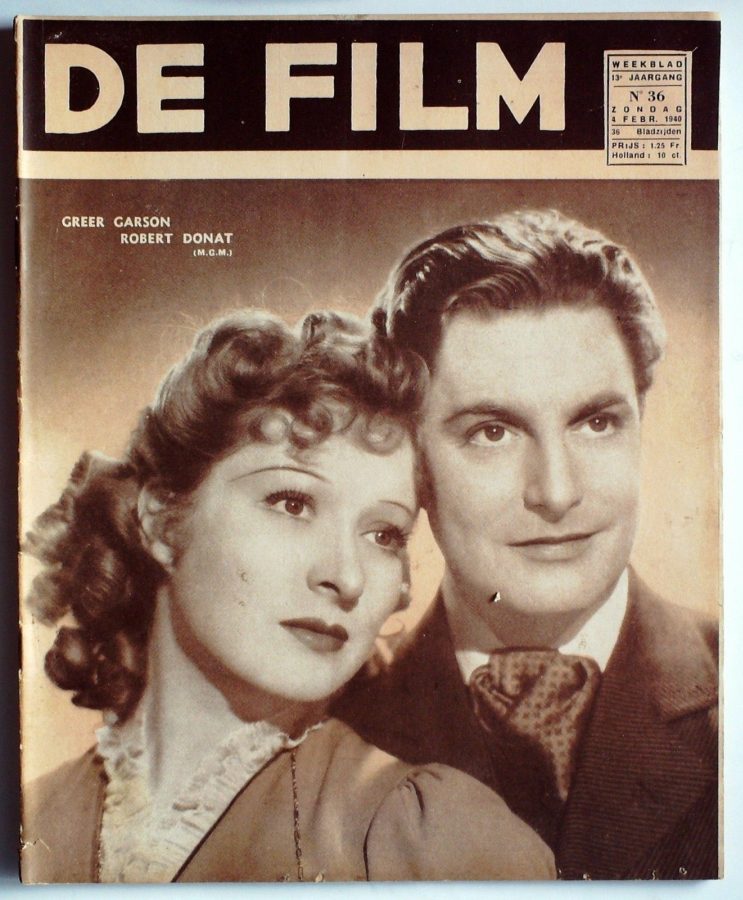 DE FILM magazine side cover 4 February 1940