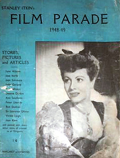 FILM PARADE magazine side cover 1948-49 