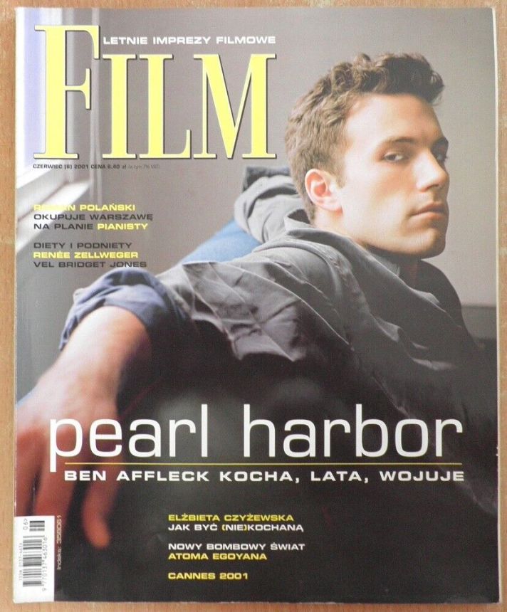 FILM (Po) magazine side cover June 2001