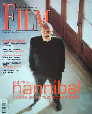 FILM (Po) magazine side cover July 2001