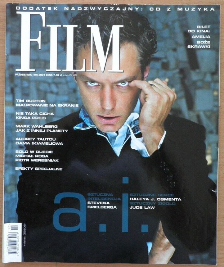 FILM (Po) magazine side cover October 2001