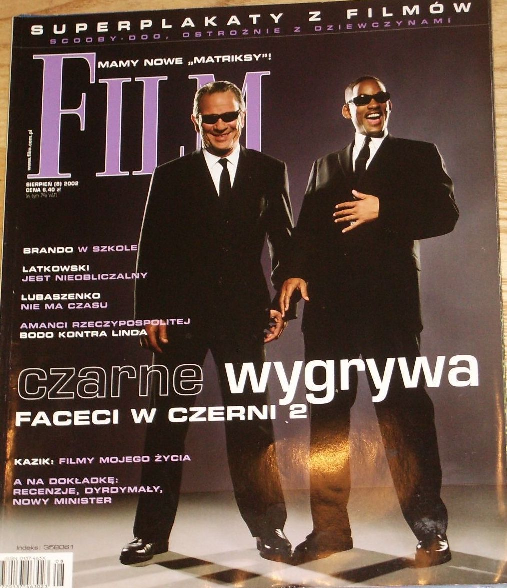 FILM (Po) magazine side cover August 2002