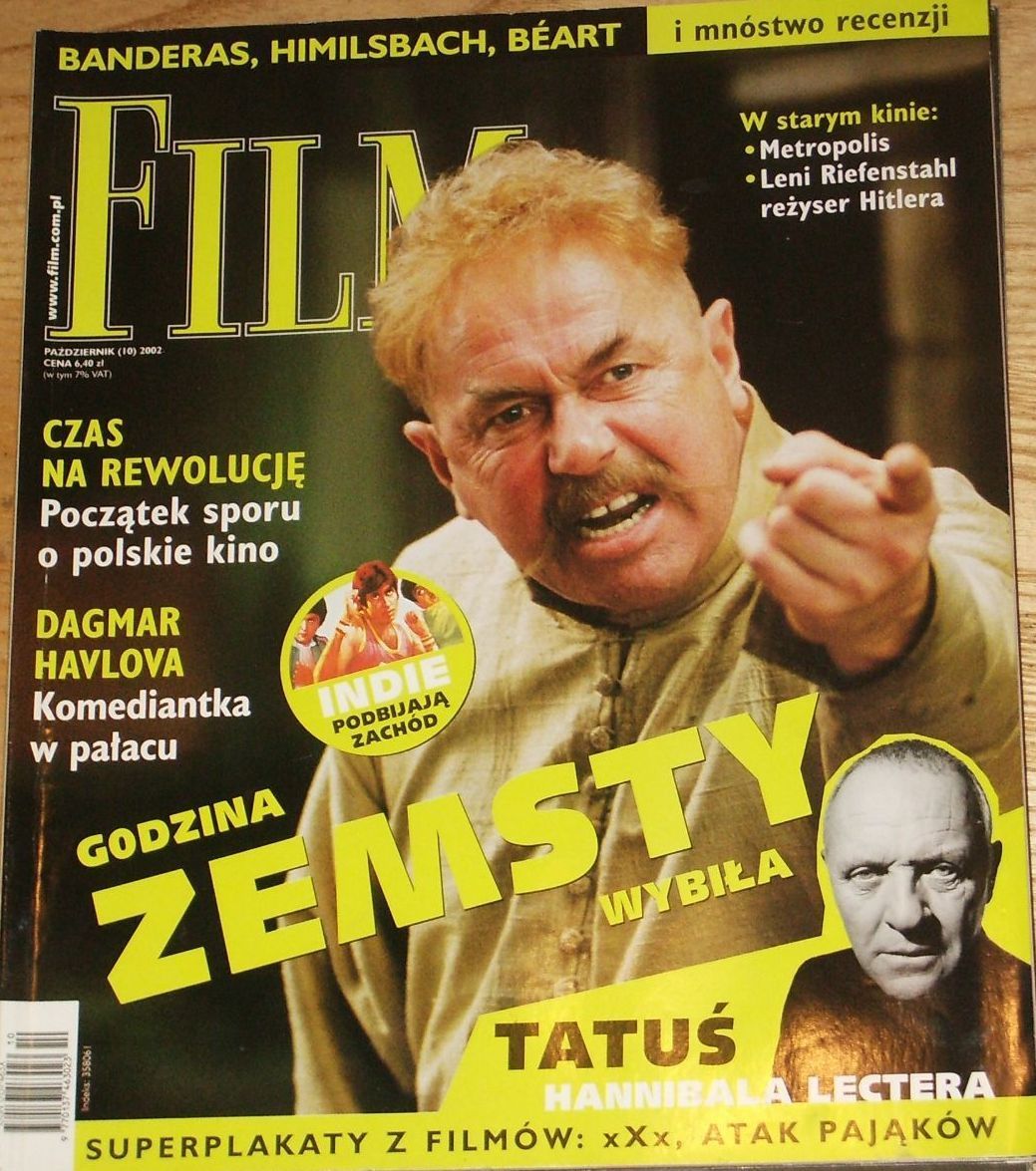 FILM (Po) magazine side cover October 2002