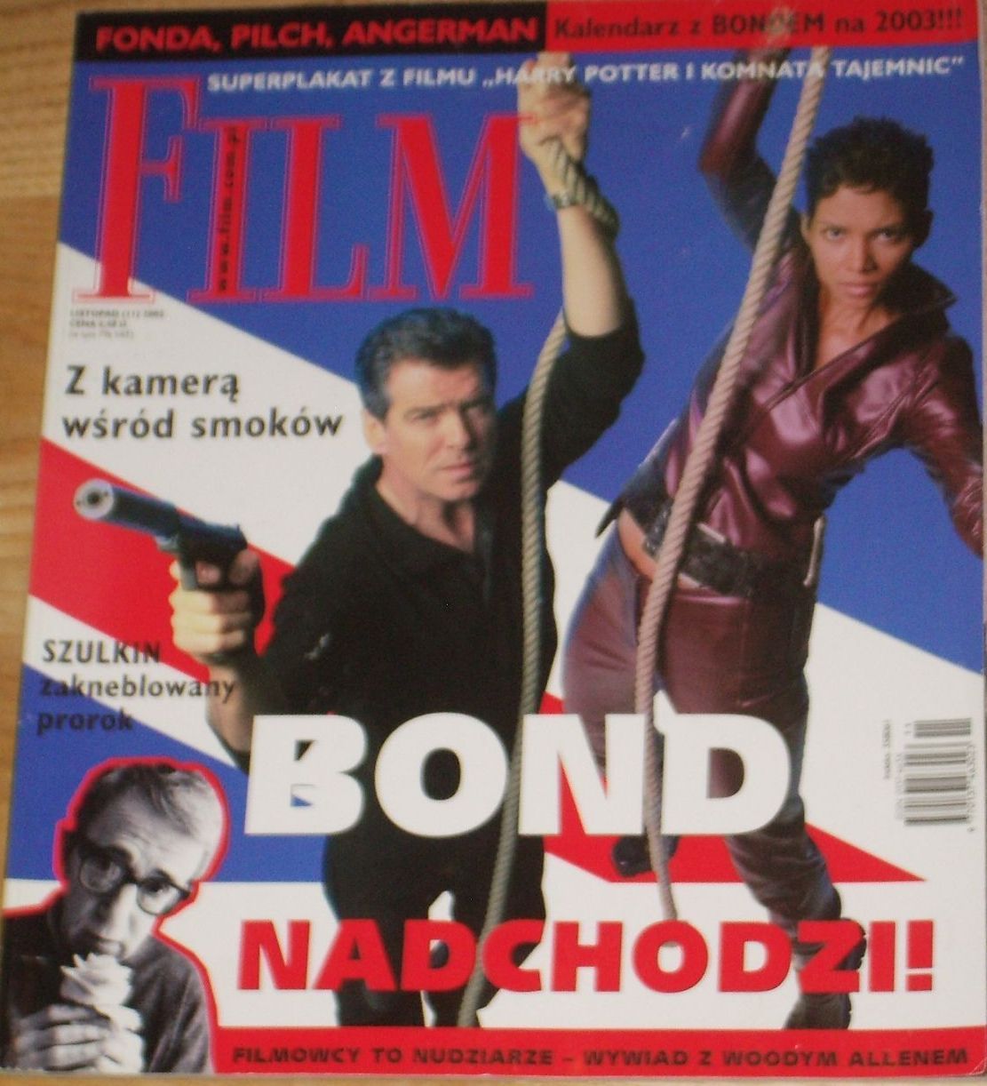 FILM (Po) magazine side cover November 2002