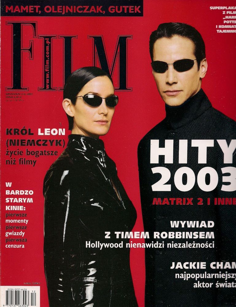 FILM (Po) magazine side cover December 2002
