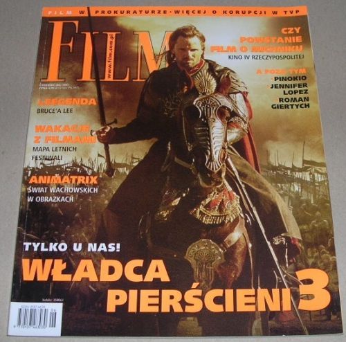 FILM (Po) magazine side cover June 2003