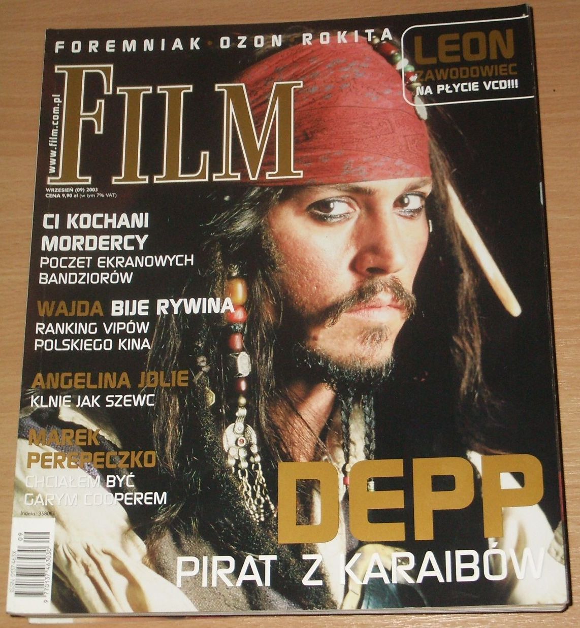 FILM (Po) magazine side cover September 2003
