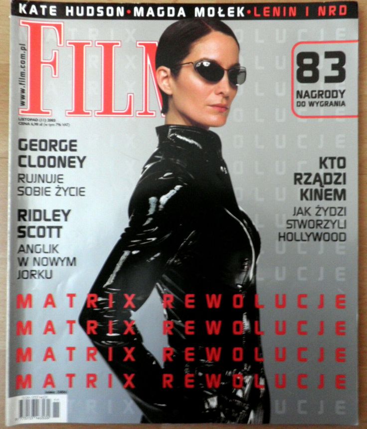 FILM (Po) magazine side cover November 2003