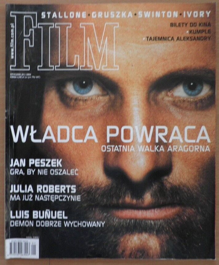FILM (Po) magazine side cover January 2004